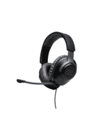 JBL Free WFH, Wired Over Ear Headset with Detachable Directional Mic Compatible with Universal Chat Apps (Black)